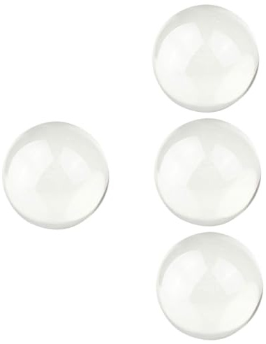 HEMOTON 4 Stück Jonglierbälle Aus Acryl Dekokugeln Aus Glas Schwere Chinesisches Dekor Jonglierwerkzeug Fotografie-Requisite Kontakt Akrobatischer Ball Harzwerkzeuge Haupt Büro