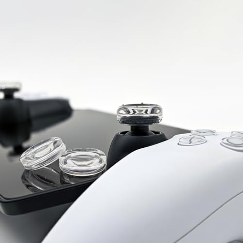 Luck&Link Transparent Thumb Grips for PS Portal/ROG Ally/Legion Go1, Joystick, Thumbstick Cover (For PS Portal/ROG Ally/Legion Go1)