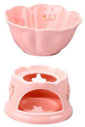 SHOWERORO Ceramic Fondue Pot for Chocolate Cheese Melting Kitchen Supplies for Chocolate Fondue Electric Cooking Pot