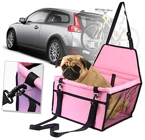 YARNOW Auto-hundetasche Haustier-sicherheitssitztasche Netz-hundeträger Für Die Reise