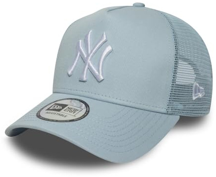 New Era Classic MLB Yankees Trucker Cap Basecap Baseballcap Curved Brim Truckercap Meshcap Damen/Herren/Snapback - Snapback, mit Schirm, Schirm