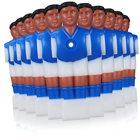 Toyvian 11stücke Tischfußballfiguren Aus Kunstharz Für Tischfußball Ersatzspieler Passend Für Standard-fußballstangen Spielzubehör Für Tischfußballspiel