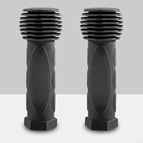 Yhenlovtt Empuñaduras suaves para manillar de bicicleta para niños, de goma, antideslizantes, múltiples longitudes para manillar de 22 mm de diámetro, 11 cm, colores disponibles (negro)