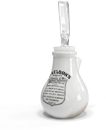 Dr Nelson Steam Inhaler 500ml - AvonGreen Wellness | Nasal & Sinus Relief | Congestion, Cold & Flu Support | Portable Steam Therapy