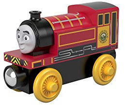 Thomas Il Trenino Victor, Treno in Legno, Giocattolo per Bambini 2 + Anni, GGG77
