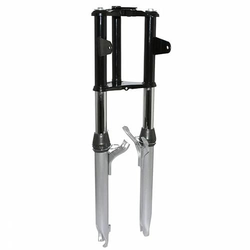 fourche cyclo compatible avec mbk 51 swing noir-gris (cone diam 26.4 mm) -selection p2r-