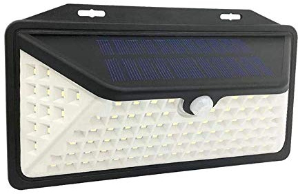 GRIFEMA DG1001-102, Lampe Solaires Extérieur 102 LED, Lumière Sécurité avec Détecteur de Mouvement, 2 Paquets