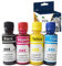 Caidi Recharges Universelles d'encre 4X 100ml Bouteilles Compatible pour Epson, HP, Brother, Canon, Lexmark Imprimantes CISS Systèmes et Cartouches d'encre Rechargeables