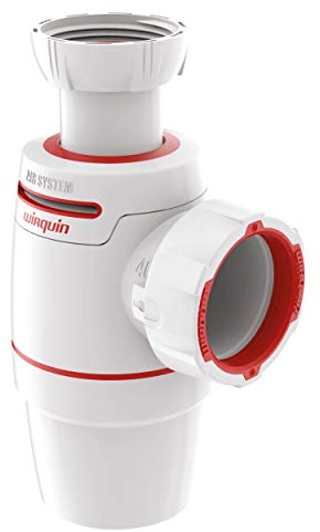 Wirquin 30722156 Sifone per lavandino neo, colore: Bianco
