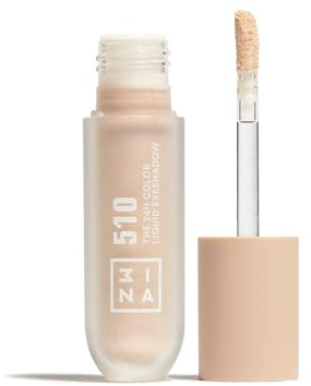 3INA MAKEUP - The 24H Color Liquid Eyeshadow 510 - Beige pearl Liquid Eyeshadow - 24H Long-Wearing Waterproof Formula