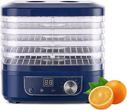 Macchina per essiccare gli alimenti per essiccatori di frutta Essiccatore per frutta con 5 vassoi grandi Essiccatore professionale per frutta a scatti per frutta, verdura, carne, manzo