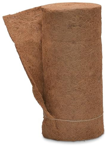 schlauchmeister 24 ... wir leiten's durch ... Tapis de protection hivernale en fibre de coco, rouleau de 50 cm, 10 m, protection contre le froid, protection contre le gel pour plantes
