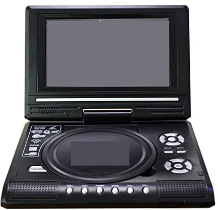 DVD-spelare för TV, 7,8 tums Bärbar HD-TV Hemma Bil DVD-spelare VCD CD MP3 DVD-spelare USB-kort RCA TV Portatil Kabelspel 16:9 Rotera LCD-skärmen för familjefilmer