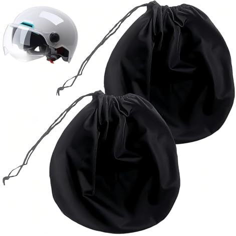 CATOR 2 bolsas para casco de motocicleta, bolsa para casco de motocicleta, bolsa para varios tipos de cascos de motocicleta, deportes al aire libre, varios almacenamiento y almacenamiento de muñecas