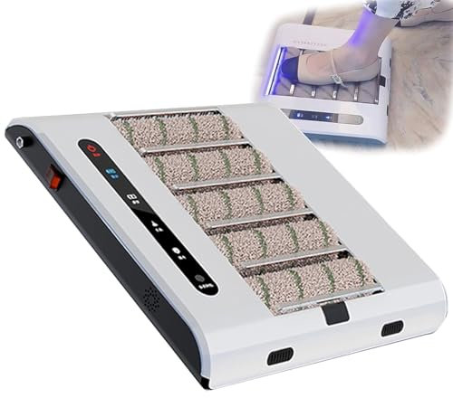 Cireuse à Chaussures à Induction Automatique Rechargeable,Chaussures entièrement Automatique,Aspiration 1000 PA,Nettoyeur de Chaussures à Induction 260 TR/Min