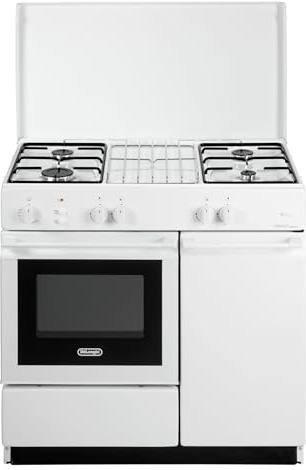 SGGW854NEDM Cuisinière à gaz avec four électrique Blanc 86 x 50 cm