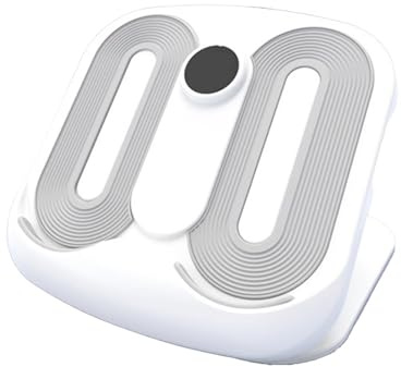DimyFew Estiramiento de Pantorrillas (Unisex) con 12 Niveles de Inclinación Ajustables Y Soporte para Isquiotibiales, Blanco