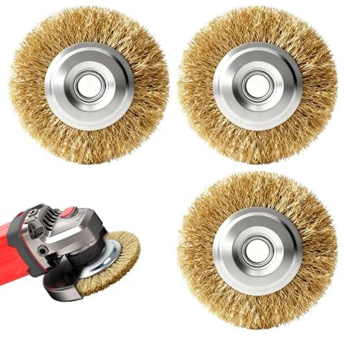 3Pcs Patio Cleaner Wire Brush Replacement, Ryobi Wire Brush Replacement