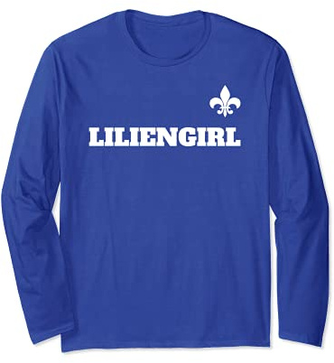 Fußball Darmstadt Lilien Mädchen, Frauen und Fans Darmstadt Langarmshirt