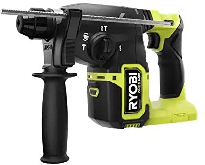 RYOBI ONE+ HP 18V Brushless Cordless 1 in. SDS-Plus Rotary Hammer Drill (Tool Only), Black Green (P223)