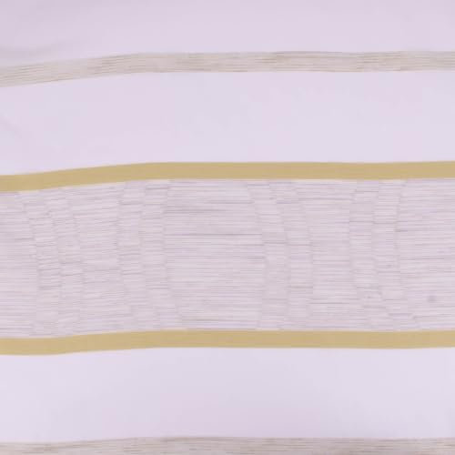 SCHÖNER LEBEN. Gardinenstoff Scherli Emiliana Streifen weiß grün 152cm