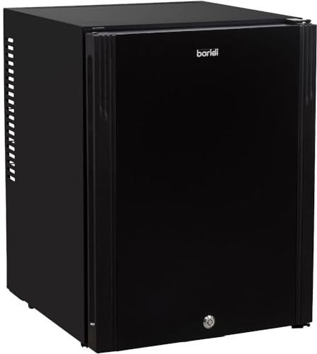 35L Under Counter Wine Beer Drinks Fridge Cooler - Bedroom Snacks Fridge Black