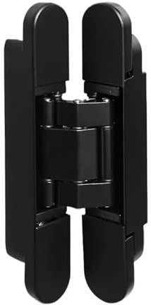 Verdeckte Scharniere Unsichtbares Türscharnier, unsichtbares Türscharnier, verstecktes dreidimensional verstellbares Kreuz, Holztür, außen offen, verstecktes Türscharnier Verdeckte TüRscharnier(Color: