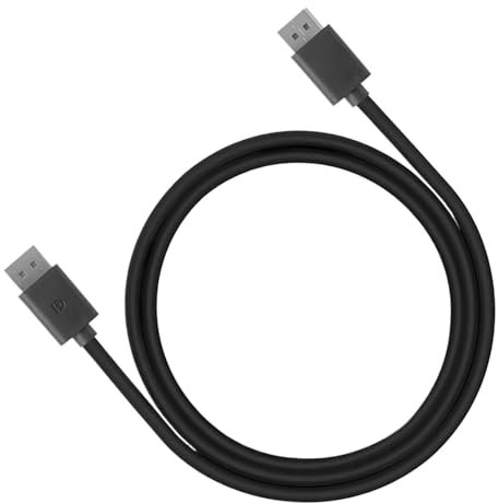 High Refresh Rate DisplayPort Cable - 2K Display Port Cable For Game Monitor,High Speed 5.9ft Display Port Cable For Video Card Monitor, Game Graphics Cards
