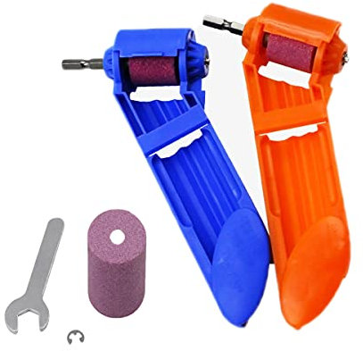 Verve Jelly Grinding Drill Bit Sharpener, Portable Woodworking Powered Tools Accessories, Twist Drill Grinding Machine Grinding Tool for Drill Bit Grinder, Diamond Hand Drill Bit Sharpening Tools