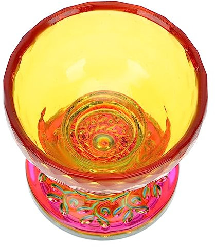 FRCOLOR Facial Mask Mixing Bowl Beauty Salon Essential Oil Cup Glass Bowl DIY Mask Tool Oil Container