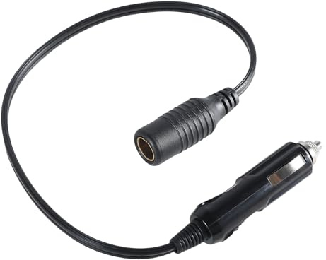 50cm Auto Socket To DIN Charging Cable Male To Female Power Supply Cord For Motorcycles LED Light