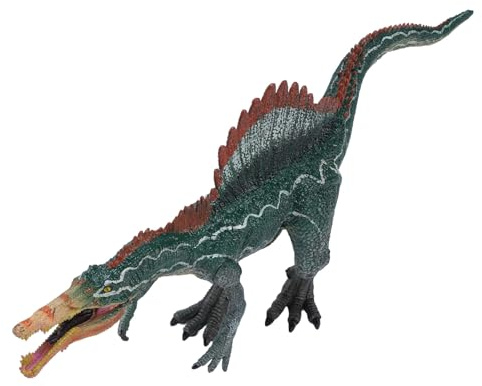 OVAQUIXI Solid Dinosauriemodellleksak Dinosauriefigurprydnad för Skrivbordshyllor, Inspirerande Barns Intresse för Att Lära och Leka, för Skolundervisning i Naturvetenskap, Premiummaterialleksak