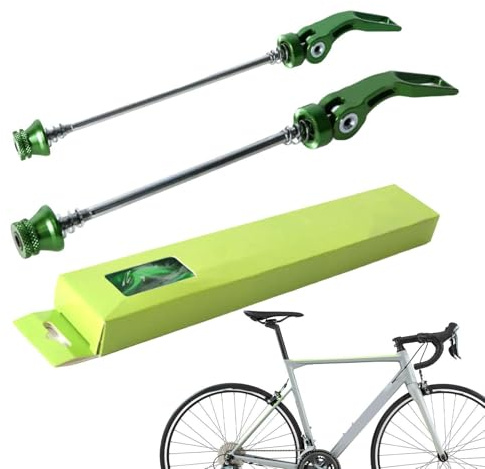 Vibhgtf Schnellspanner-Fahrradnabe – Hebelsatz Für Vorder- Und Hinterachse, Hohlachse Aus Aluminiumlegierung, Ersatzset Für Fahrradräder | Langlebiges Montagezubehör