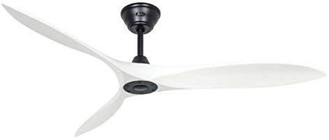 Casafan | Ventilateur de plafond ECO AIRSCREW | Ø hélice 1520 mm | blanc mat/noir mat