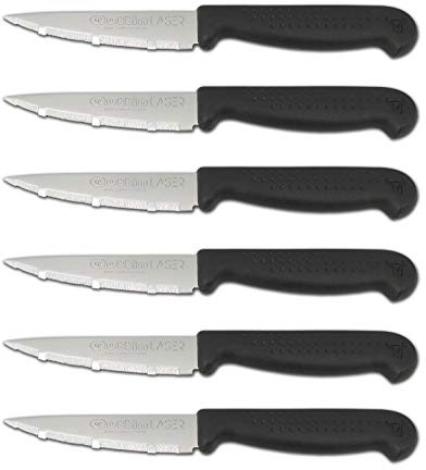 Quttin Laser Set 6 Cuchillos Peladores 9cm M.Puntos