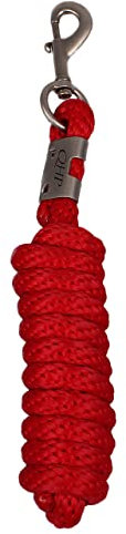 Führstrick Anbindestrick 2m mit Karabinerhaken 12 Farben ARBO-INOX® (ROT)