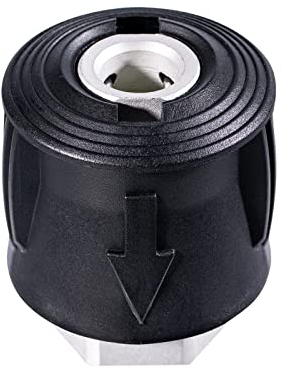 YUET High Pressure Washer Quick-Fitting Pipe Coupling M22F to Nilfisk / M22F to Bosch AQT Aquatak Quick Connect Hose Compatible Metal Insert Hose Adaptor Connector Adapter for Nilfisk/Bosch Washer