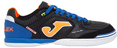 Joma Top Flex 2201 IN TOPW2201IN, Mens Indoor Football Trainers, Black, 42 EU