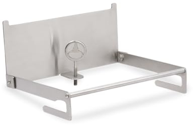 MOESTA-BBQ 19969 Jörn Adaptador para tabla de salmón flameado – Ampliación de acero inoxidable – Montaje flexible en placas de fuego