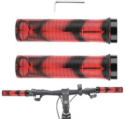 Ergonomische Rennradgriffe,Fahrradlenkergriffe,Breiter klappbarer Fahrradhandgriff | Ergonomischer Silikon-Lenkergriff, verschleißfest für Kontrollstabilität