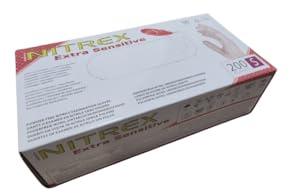 JAKERA - Nitrex Extra Sensitive Nitrile Powder Free Disposable Gloves (Small)