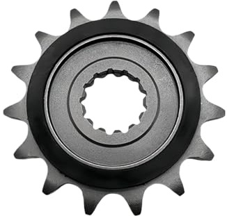 Pignone anteriore for moto silenzioso e durevole da 15 denti, compatibile con 450MT, 450MT, 450MT