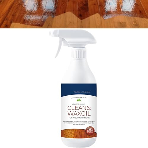 Wood Floor Cleaner Polishing Spray, Polisher Maintenance Wax, Wood Furniture Care Spray