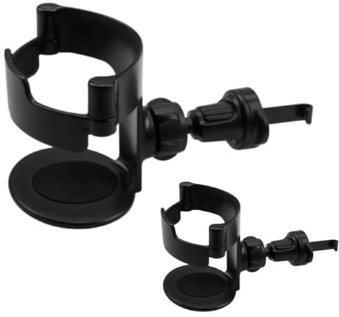 2 Pièces Porte Gobelet Ventilation Voiture, Support Cendrier Voiture, Porte Gobelet Café Universel, Portable, Réglable, pour Boisson Café Eau Téléphone