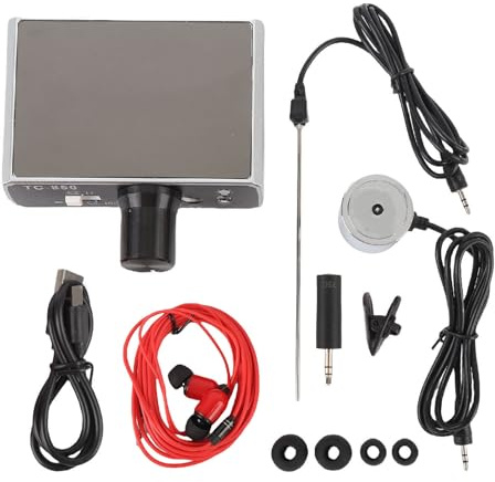 Detector de fuga de tubería de agua, detector de fuga de agua Alta sensibilidad detector de fuga acústica subterránea adecuado para uso residencial y comercial