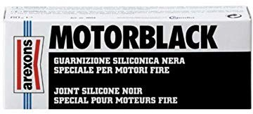 MOTORBLACK GUARNIZIONE SILICONICA NERA AREXONS 60 GR