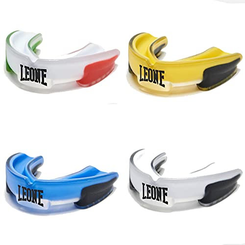 LEONE 1947 Zahnschutz Top Guard - Mundschutz für Erwachsene - Ideal für Kampfsport MMA Boxen Kickboxen Muay Thai Grappling (Tricolore)