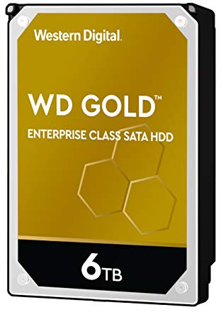 Western Digital HDD Gold 6TB SATA 256MB 8,9 cm (3,5 Zoll)