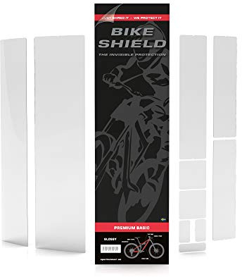 Bikeshield Premium Basic Rahmenschutz-Set, unsichtbar, M