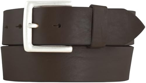 BELTINGER Jeansgürtel aus Vollrindleder 4,5 cm | Leder-Gürtel für Herren 45mm | Breiter Herren-Gürtel aus echtem Leder